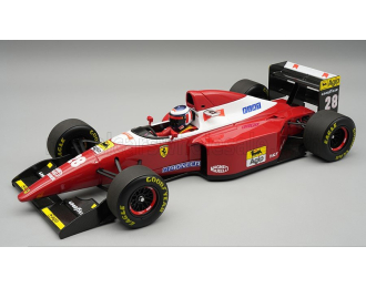 FERRARI F1 F93a Team Scuderia Ferrari №28 German GP (with pilot figure) (1993) Gerhard Berger