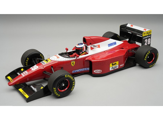 FERRARI F1 F93a Team Scuderia Ferrari №28 German GP (with pilot figure) (1993) Gerhard Berger