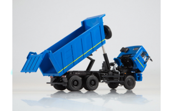 Камский грузовик 6522 самосвал, синий