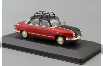 PANHARD Dyna Z (Paris, 1953), Collection Les Taxis du monde, red / black