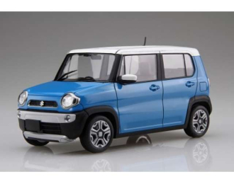 Сборная модель Suzuki Hustler, summer blue metallic