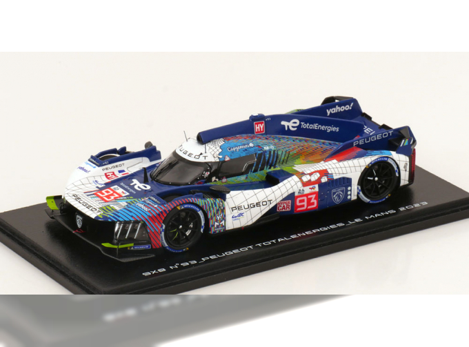 PEUGEOT 9X8 No 93 24h Le Mans, Di Resta/Jensen/Vergne (2023)