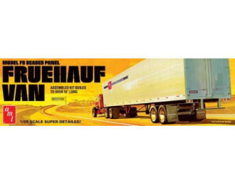 Сборная модель Fruehauf Beaded Van Trailer, plastic modelkit 1940