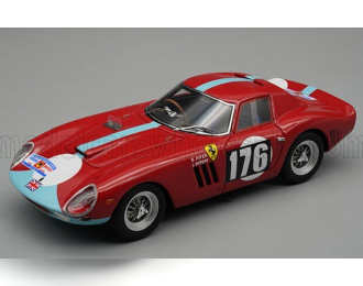 FERRARI 250 Gto 64 3.0l V12 №176 Tour De France (1964) David Piper - Jo Siffert, Red Light Blue