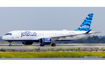 Airbus A220-300 JetBlue (Reg N3044J) Dawning of a Blue Era