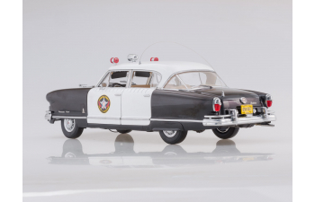 NASH Ambassador Airflyte Police Car (1952), white / black