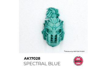 Краска акриловая QUICK GEN - Спектральный синий / SPECTRAL BLUE, 18мл