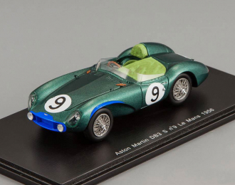 ASTON MARTIN DB3 S #9 Le Mans P. Walker - R. Salvadori (1956), green