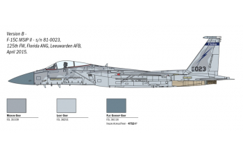 Сборная модель Американский истребитель-бомбардировщик McDonnell Douglas F-15C Strike Eagle