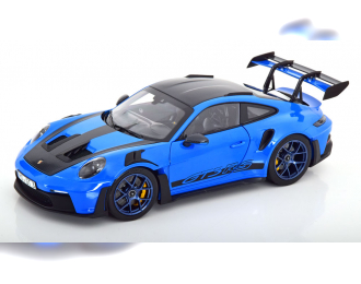 PORSCHE 911 GT3 RS Weissach Package (2022), blue