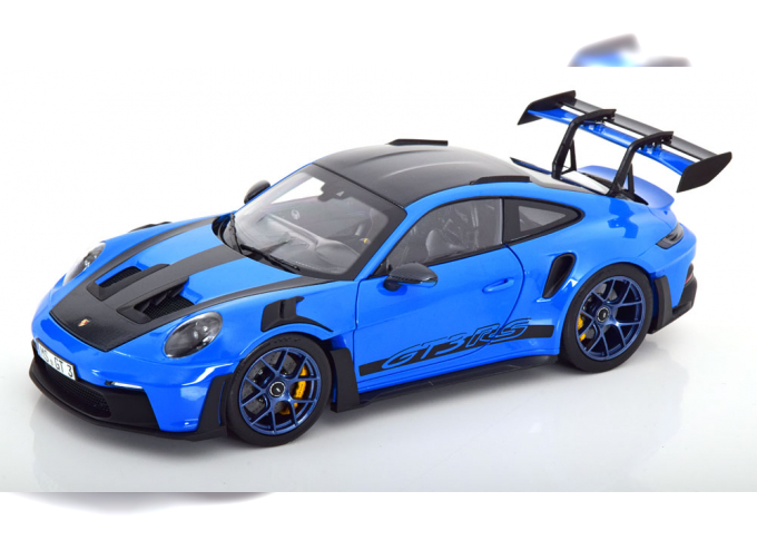 PORSCHE 911 GT3 RS Weissach Package (2022), blue