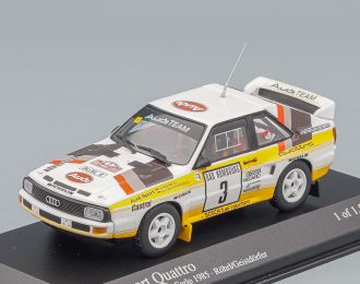 AUDI Sport Quattro Rally - Rohrl Eeistdorfer 2nd Place Rally Monte Carlo (1985), white