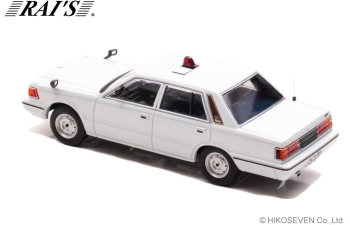 NISSAN Cedric (YPY30Kai) *Masked Police Car Kanagawa* (1985), white