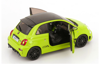 FIAT Nuova 500 Abarth 595 (2023), light green/black