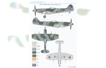 Сборная модель Spitfire Mk.XIV C/E Bubbletop