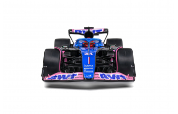 RENAULT F1 A523 Team Bwt Alpine №31 3rd Monaco Gp (2023) Esteban Ocon, Blue Pink