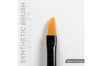 Синтетическая кисть - Кинжал L / AK SYNTHETIC BRUSH – DAGGER L