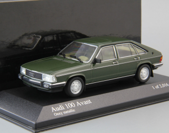 AUDI 100 Avant GL (1979), green metallic