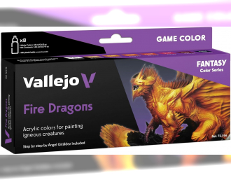 Набор акриловых красок Game Color Огненные драконы / Fire Dragons