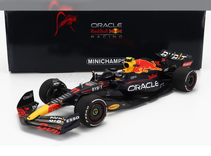 RED BULL F1 Rb18 Team Oracle Red Bull Racing №11 2nd Belgium Gp (2022) Sergio Perez, Matt Blue Yellow Red