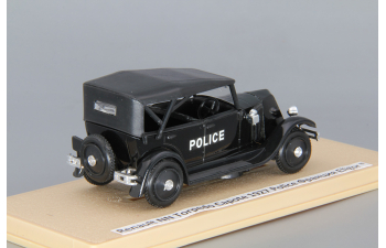 RENAULT NN Torpedo Capote Police France (1927), black