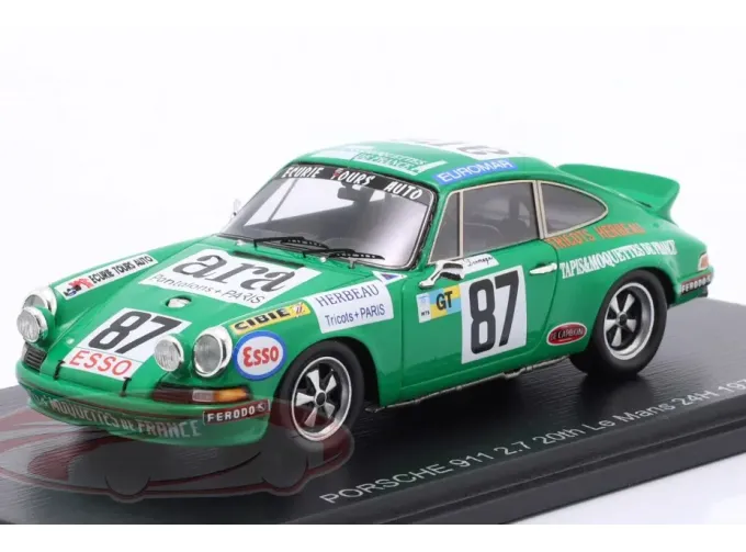 PORSCHE 911 Carrera RSR 2.8L Team X Racing №87 24h LeMans Robert Boubet, Philippe Dermagne (1975)