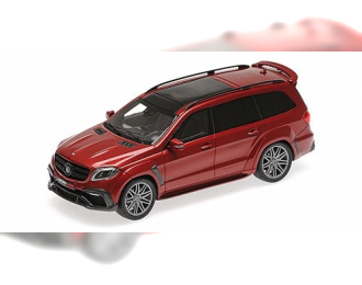 BRABUS 850 WIDESTAR XL BASED ON MERCEDES-AMG GLS 63 - 2017 - RED METALLIC