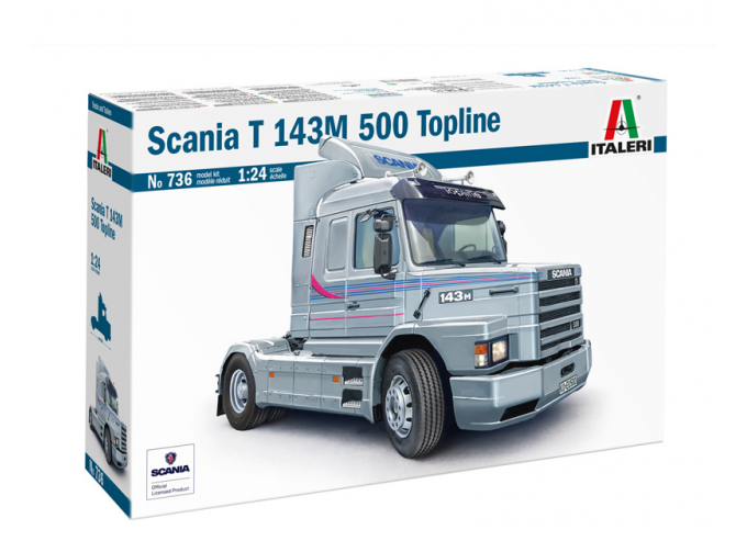 Сборная модель SCANIA T143 M 500 TOPLINE