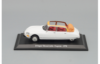 CITROEN D Super Decouvrable Chapron 1970, white