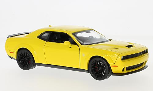 DODGE Challenger SRT Hellcat Wide-Body (2018), yellow