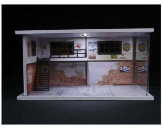Diorama *A-workshop with light*, various