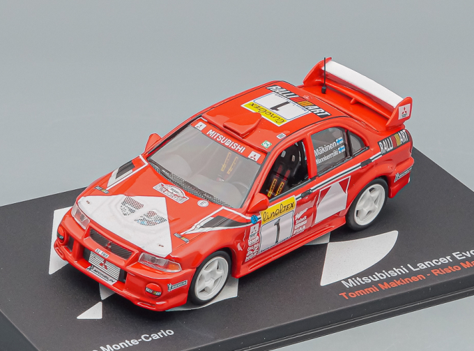 MITSUBISHI Lancer Evo. VI, T.Makinen - R.Mannisenmaeki (1999), red