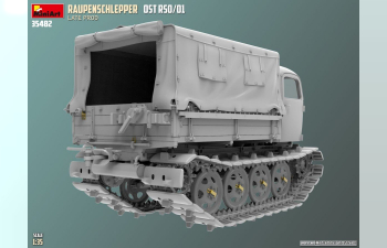 Сборная модель STEYR Rso/01 Гусеничный тягач "Восток" поздний, 1943/44