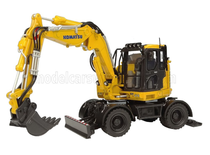 KOMATSU PW138 MR-11 экскаватор, желтый