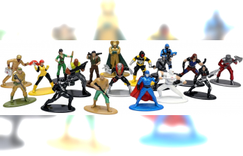FIGURES Set 18 X G.i.joe Figures Nano Metalfigs, Various