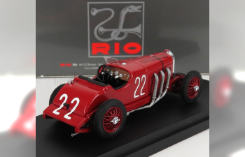 MERCEDES-BENZ F1 Ssk 7.1l S6 Supercharged Spider №22 Monza Gp (1931) B.ivanoski - H.stoffel, Red