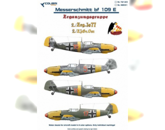 Декаль Bf-109 E Jg 77 part I