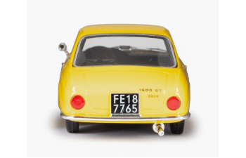 OSCA 1600 GT sport coupe (1961), yellow