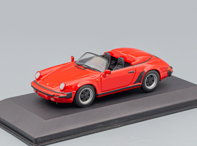 PORSCHE 911 Speedster (1988), red