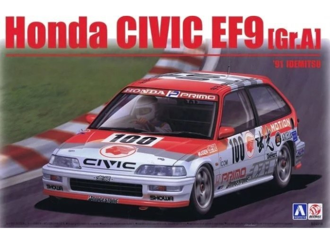Сборная модель Honda EF9 Civic Gr.A *Motion* (1991)