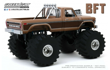 FORD F-350 Monster Truck "BFT" Bigfoot 1978 Brown Metallic (колеса 66 дюймов)