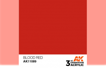 Краска акриловая 3rd Generation Blood Red 17ml