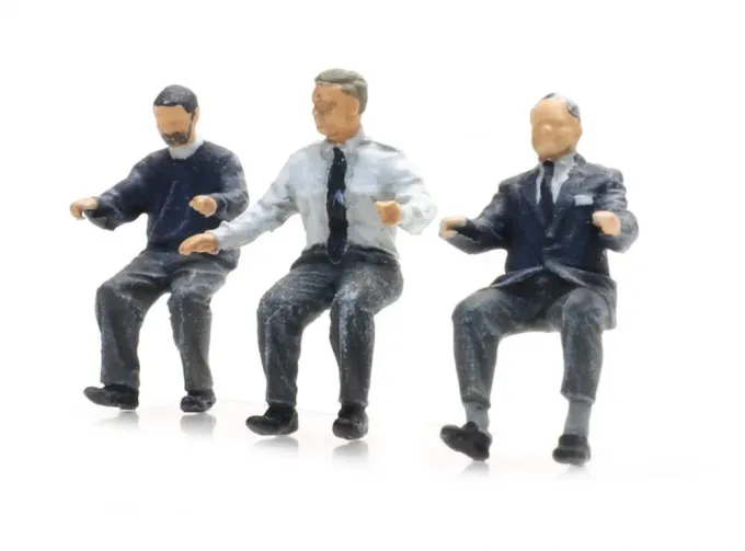 Фигурки - водители автобусов 3 шт