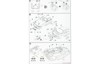 Сборная модель NISSAN AXIA SKYLINE (Skyline GT-R [BNR32 Gr.A]) 1992