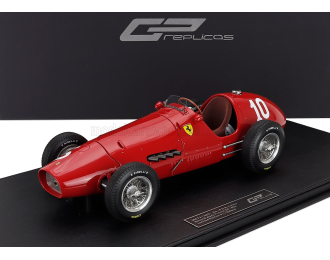 FERRARI F1 500 F2 N 10 2nd France Gp Nino Farina(1952), Red