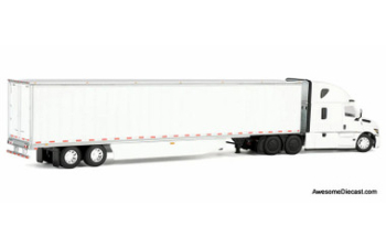 Freightliner Cascadia Fifth Generation Semi Truck w/Raised Roof Sleeper, White