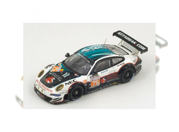 PORSCHE 997 RSR №75 Prospeed Competition Le Mans (Al-Faisal – Curtis – Edwards) 2012, white