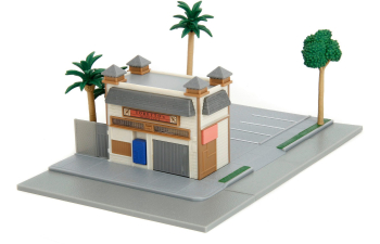 ACCESSORIES Diorama - Nano Toretto's Cafe' Scene Fast & Furious, Various