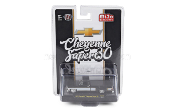CHEVROLET Cheyenne Pick-up Super 30 Custom (1972), Black White