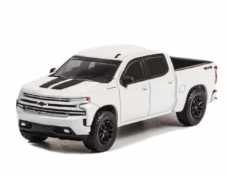 CHEVROLET Silverado RST Rally Edition (2020), Summit White/Black Stripes